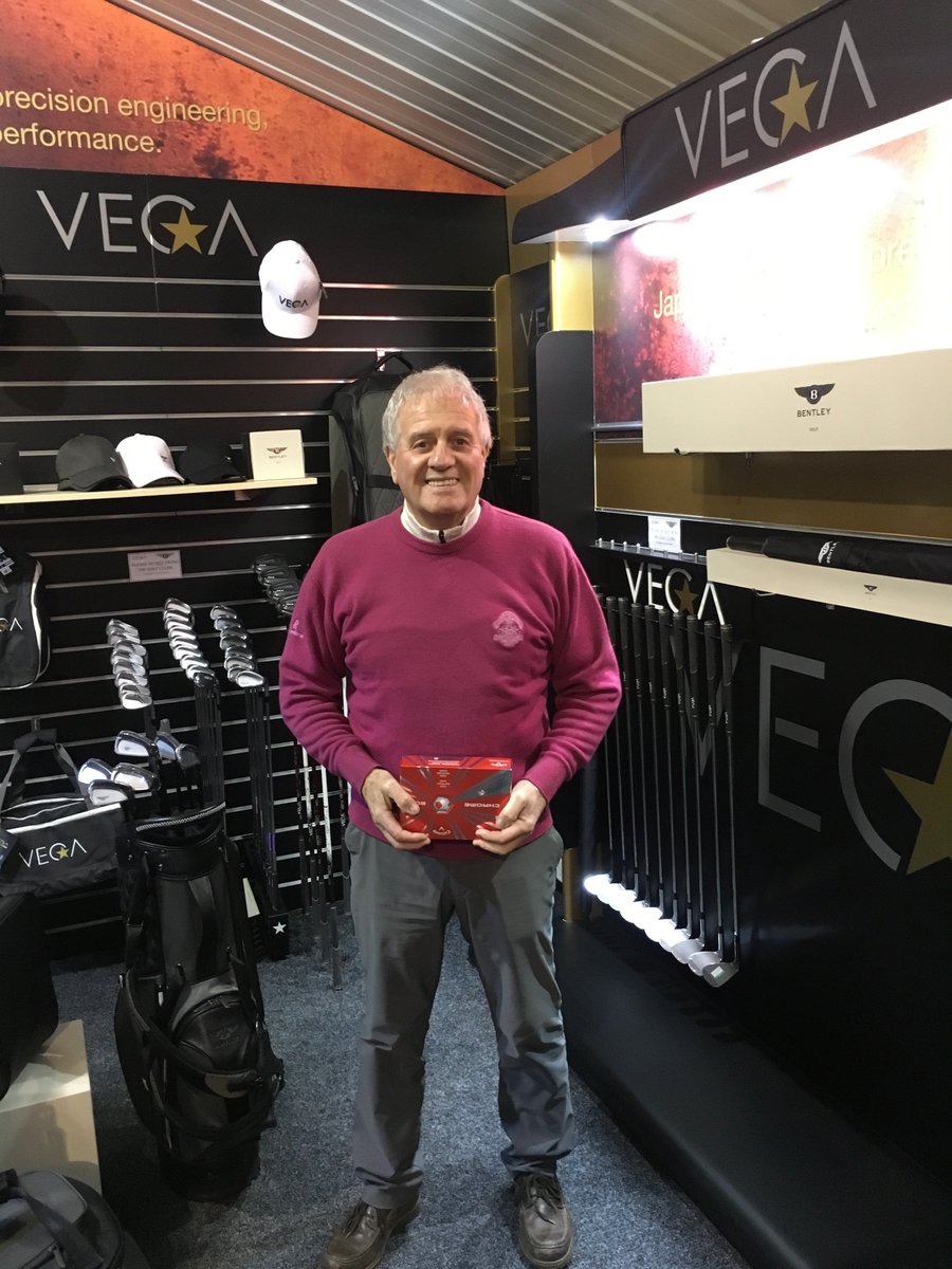 Here is our winner for the closest to the pin contest last saturday. Congratulations Steve Wild who has won a dozen Callaway chrome soft golf balls. We will be running another closest to the pin this saturday as well.....come down and enter