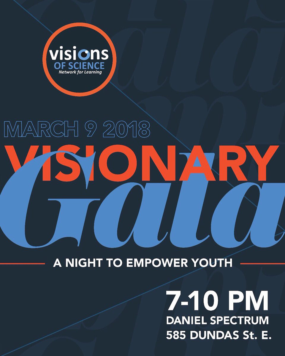 visionsofsci's tweet image. 🚨Tickets are on #sale!🚨

Grab your #tickets for the 2018 Visionary Gala! A night of fun, food, &amp;amp; entertainment, while supporting a worthy cause: #STEM #education in communities! You don&apos;t want to miss out 🎉🎟💃