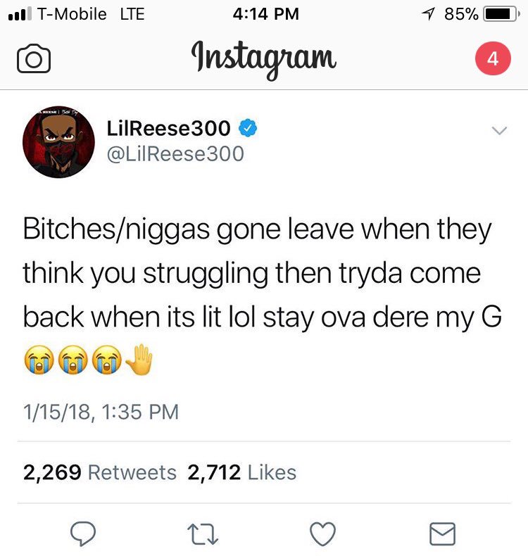 Rs gotta remind mfs every time 👌🏽