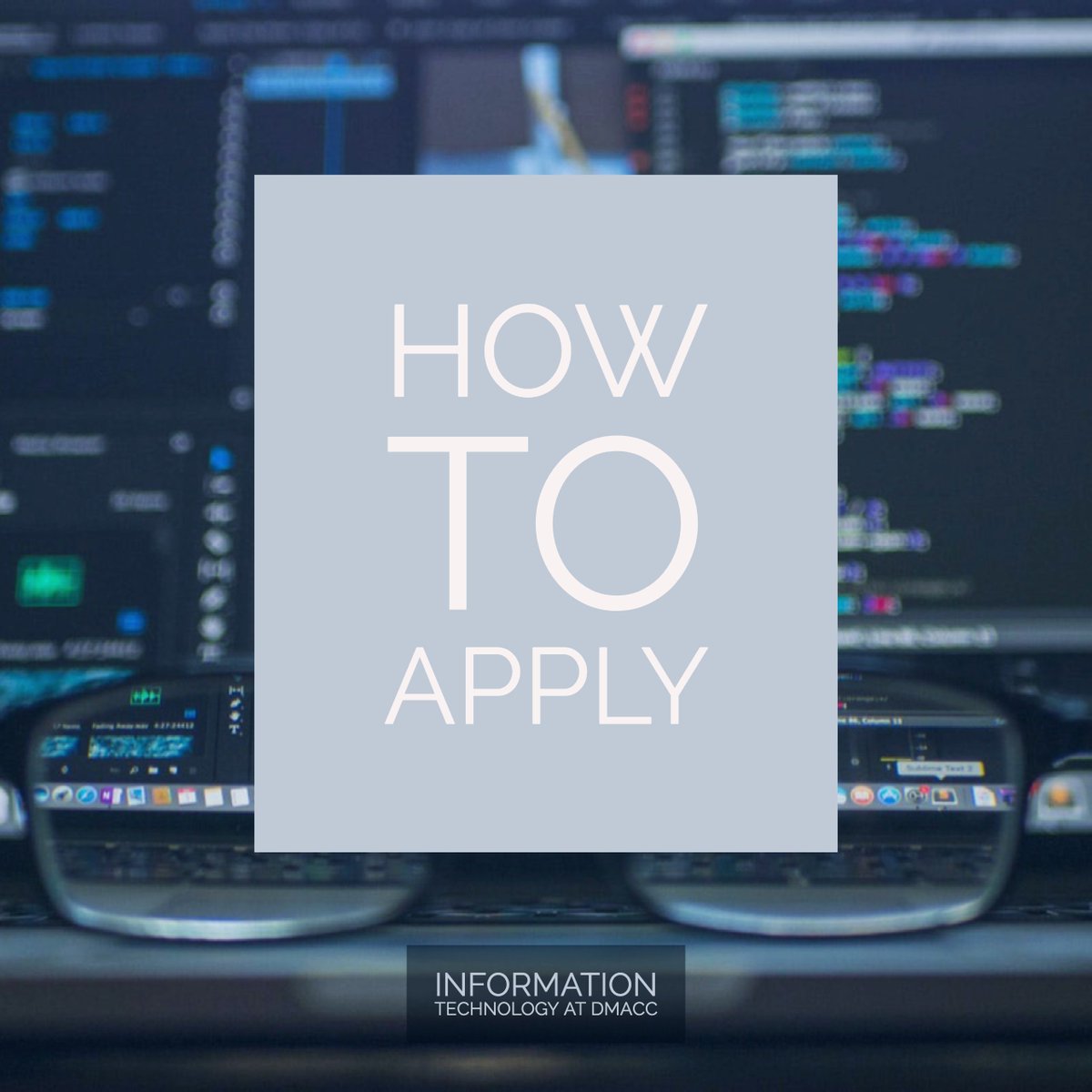 To apply all you need to do is fill out our application online, submit your transcripts, and take the Accuplacer and Aleks if you haven't already!