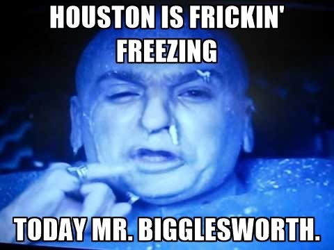 For the safety of our staff and patrons we have made the tough decision to stay closed today, Tuesday, January 16, 2018. Everyone stay safe and warm. #houstonweather #Icepocalypse2018 #snowday2018 #RiverOaks