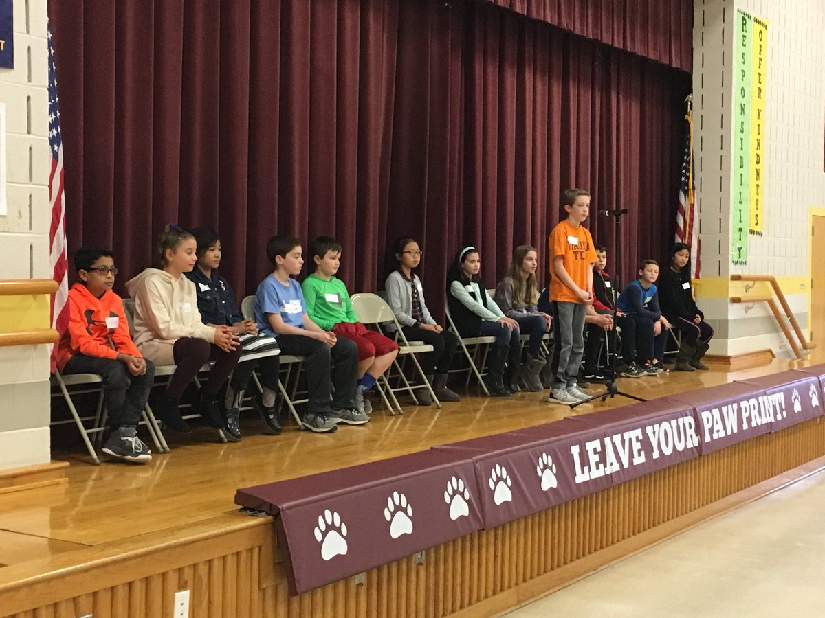 CBColdSpringES's tweet photo. What an awesome Spellng Bee at CS today.  Unbelievably competitive!  It took 29 rounds to determine a winner!  What a great job by all the contestants! https://t.co/SkLLUih1kF