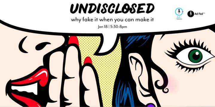 collemcvoy's tweet photo. Join us this Thurs at “Undisclosed” when 4 ad industry pros, including our own @dskal4, will take on the tough career topics we don't talk about enough. @AdFedMN @Ad2MN https://t.co/rrd3Zhvf2a https://t.co/aVwpx8PX4h