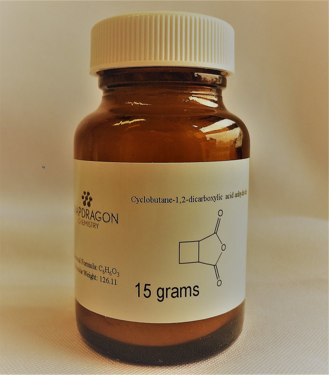 We used our microscale #photochemistry reactor and greater than a day of continuous operation to make <20 g (0.125 mmol/min productivity) of cyclobutane-1,2-dicarboxylic acid anhydride #flowchemistry #gasliquidchemistry
