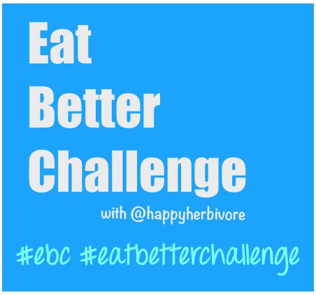 happyherbivore's tweet photo. EAT BETTER Starting tomorrow! Transform your habits through mini challenges every day (your "daily doablesβ). Totally FREE, no signup or anything. I'll post videos on Instgram & tweet a link. #ebc #ebcchallenge #eatbetter https://t.co/A5TBIPCyNs