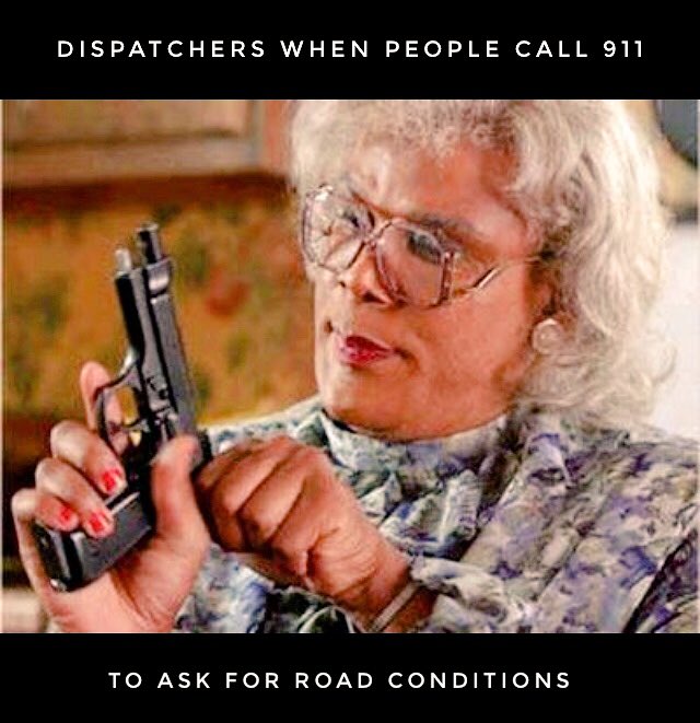 kystatepolice's tweet photo. #DispatchProbs #911 Please don’t call 911 for road conditions. Our dispatchers need open lines to help those who have emergencies. Our friends @KYTC have created https://t.co/748DFvYtir for those calls. https://t.co/JAnbhR9n93
