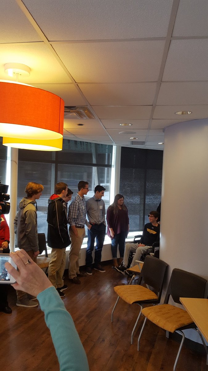 TheRealMrMader's tweet photo. David Moskowitz day proclaimed in Montgomery Ohio.  David's Lax coach and some friends are with the Mayor recognizing David.  See coverage on Channel 9 @ 4pm and more coverage at 6pm
Channel 5 @ 6pm.  @Dmoskowitz16  #16strong @MontgomeryOhio @econcole https://t.co/hPFZAvIq9x