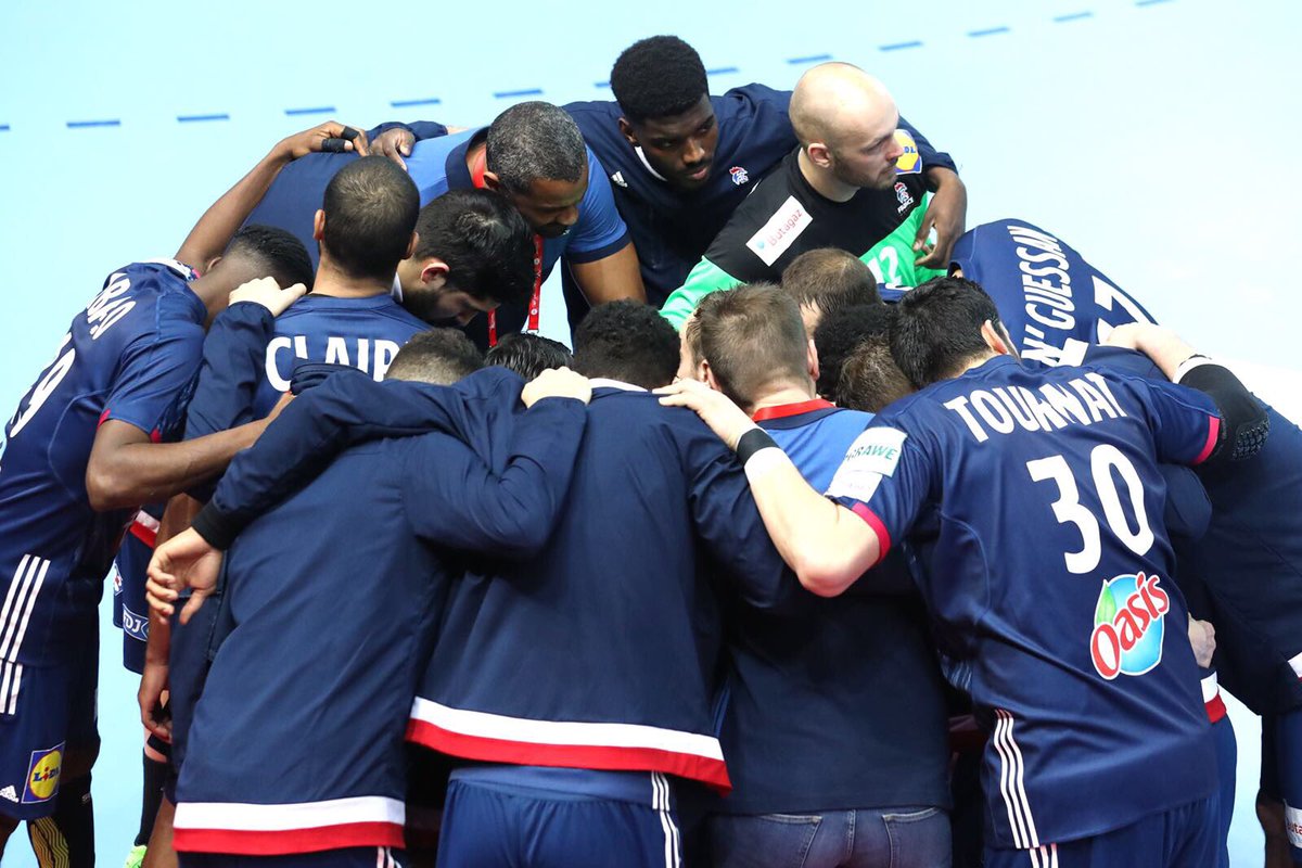 Gameday vs 🇧🇾 à 18h15 <a href="/EHFEURO/">EHF EURO</a> <a href="/FRAHandball/">Equipes de France de Handball</a> #BleuetFier #handball #Euro2018 #heretocreate #beinsports