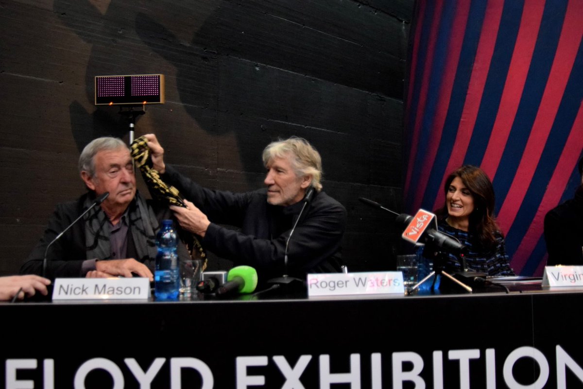 virginiaraggi's tweet photo. After the great success in London "Their mortal remains", the exhibition dedicated to the @pinkfloyd, is coming to Italy.
Come to Rome to watch it, it's going to be spectacular.
#theirmortalremains #PinkFloyd #MacroMuseo
On January the 19th it will be opened to the public https://t.co/NWk7IYT35B