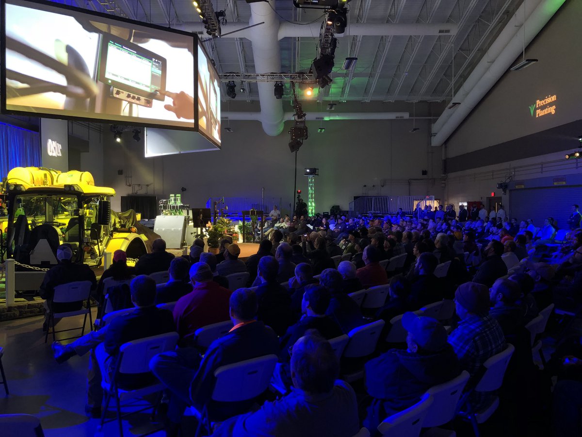 Launching the new 20|20 at @precision_plant #PPWinterConference2018