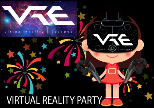 EscapesVr's tweet photo. Have you got a Child's birthday party to organise? Can't think of anywhere good to take them on these cold winter days? Well look no further! Here at Virtual Reality Escapes we have the perfect party packages for any child!!! Call our centre on 01244 373721 https://t.co/1U8EIWxjR6
