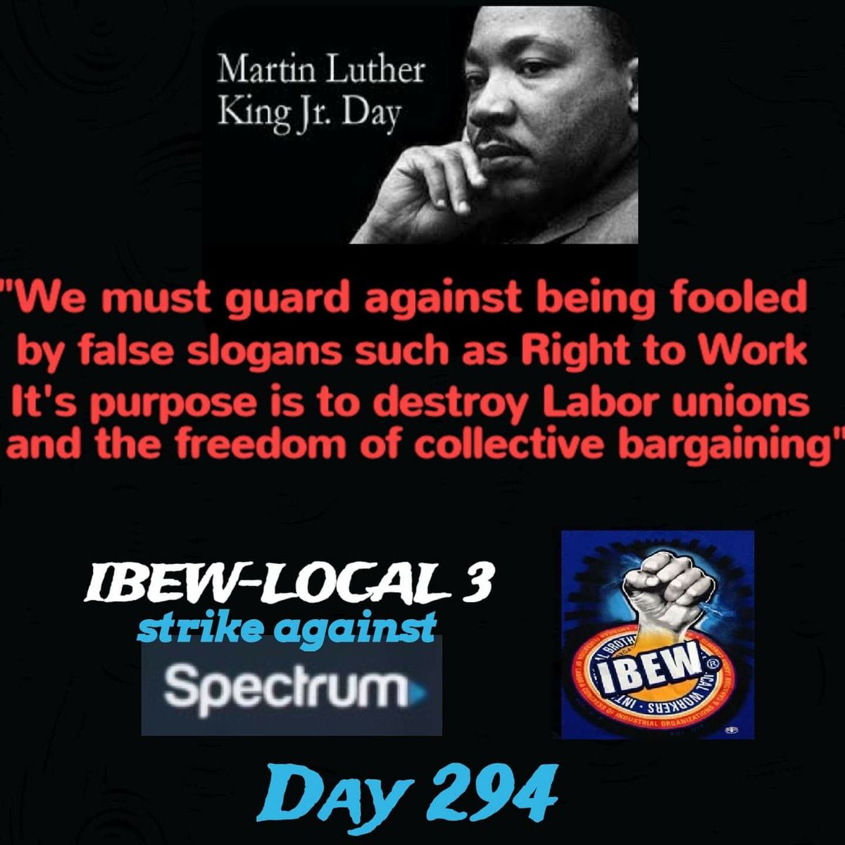 alpizarro's tweet photo. GM everyone its spectrum time thats right time to remind you that they are hurting 1800 families from #Local3 because they dont want to give us a fair contract. This #SpectrumStrike is effecting customers to. The lack of experience employees at work will cause problems 4 U https://t.co/kYwluH8qnT