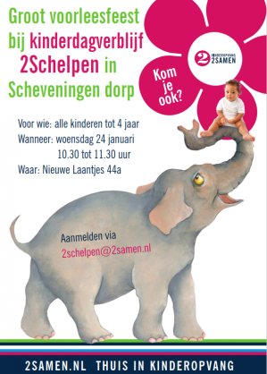 Ben jij een (groot)ouder van een baby, dreumes of peuter in Scheveningen-Dorp? Meld je dan aan voor het gratis voorleesfeest op 24 januari bij ons kinderdagverblijf 2Schelpen. Lees meer: 2samen.nl/kindercentrum/… #nationalevoorleesdagen #scheveningen #kinderopvang