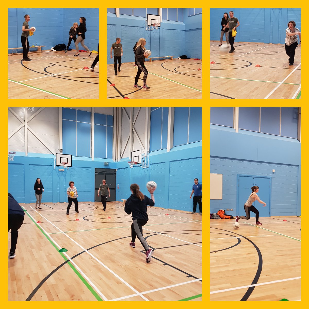 activeschoolsWD's tweet photo. Fun times at our Dodgeball CPD last night. Thanks to @OLSP_PE @OLSPHigh for hosting! #Dodgeball #UKDBA https://t.co/uAWWTOeNFu