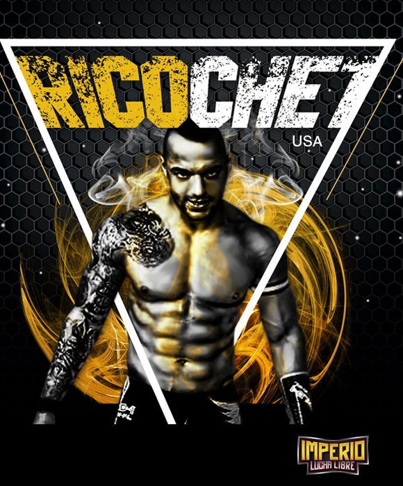 ImperioLucha's tweet photo. Congratulations, @KingRicochet in this new step in your tremendous career. We hope to see you in Peru again. #IMPERIOLucha https://t.co/7zyZBROZDa