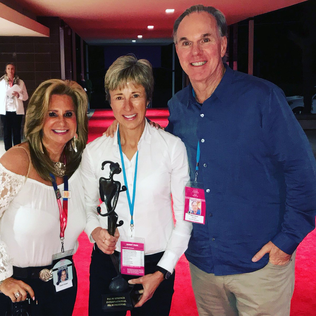 partygirltam's tweet photo. The lovely and talented #SkidRowMarathon Producer #GabrielleHayes and Director #MarkHayes at #PSIFF🎥 Winner of Audience Award For Best Documentary #PSIFF2018 👏🏻👏🏻 https://t.co/z3gt8l3sxo