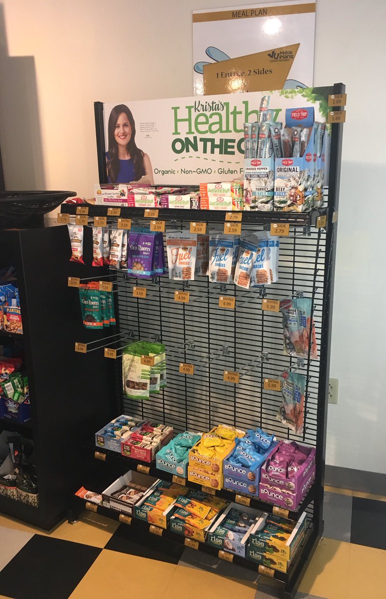 What do you get when you put our healthy snacks in <a href="/VanderbiltU/">Vanderbilt University</a>? An empty rack and a whole lot of sales!