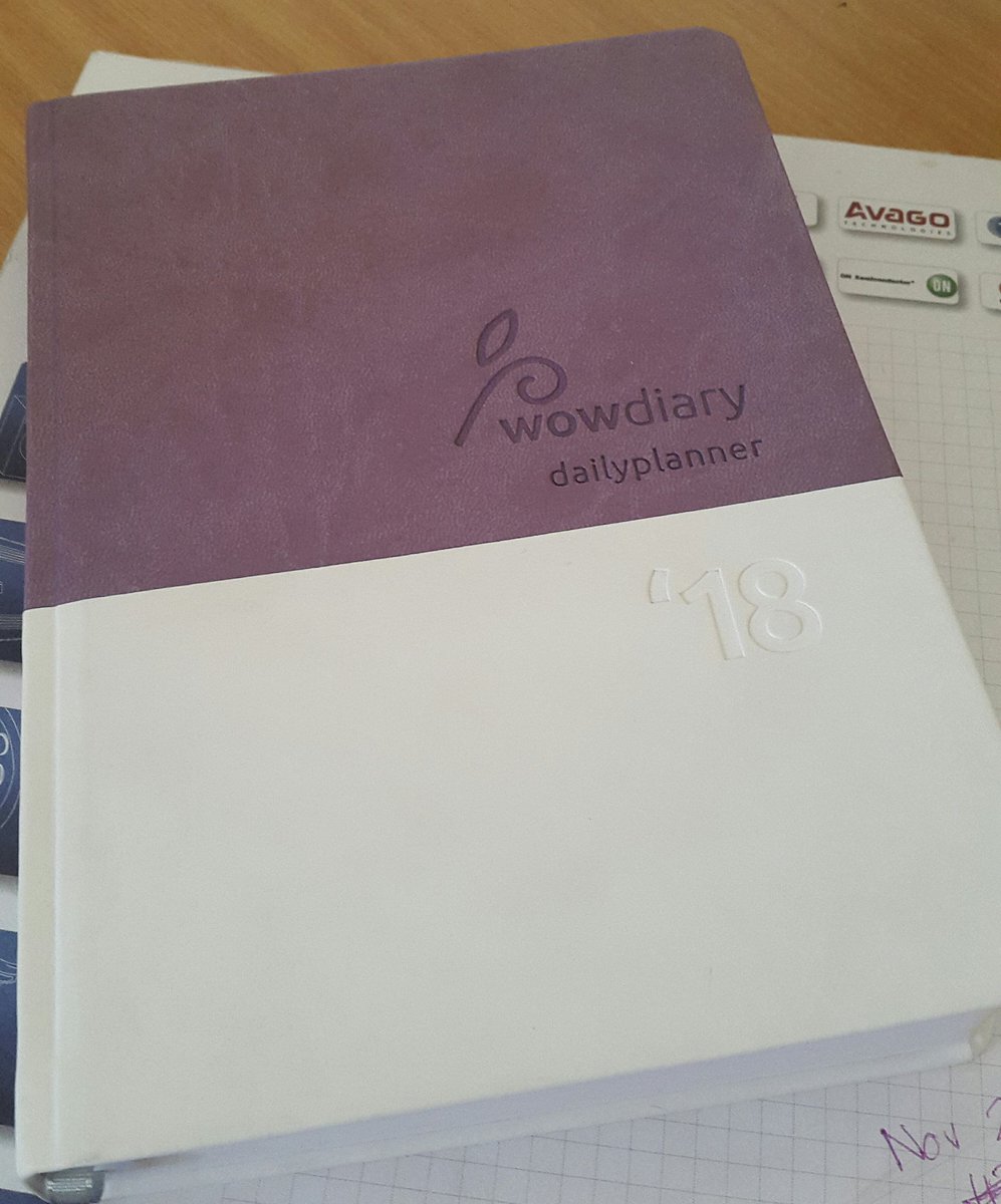 GreRadSA's tweet image. Got my WOWDiary for 2018, never to late to be a Wonderfully Organized Woman!! @MOMdiary1