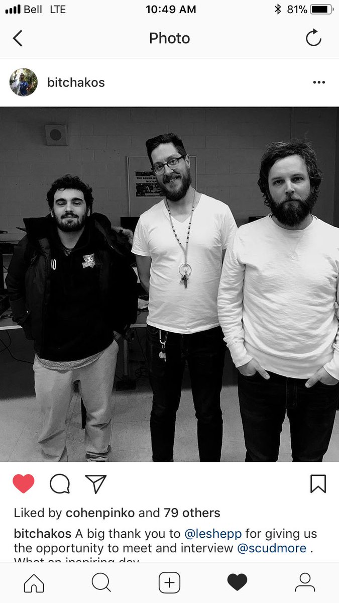 Great visit to our ReelLit film program from music video director Scott Cudmore yesterday. Thanks Billy for the Instagram shoutouts.