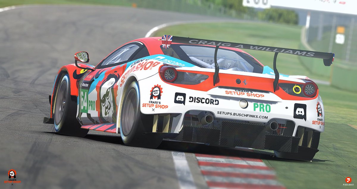 Joachim Ljunggren On Twitter The Ferrari 488 Gte Craigs