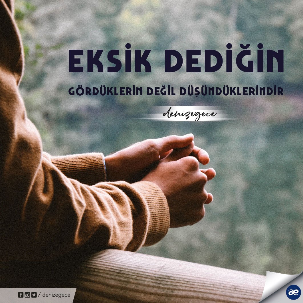 denizegece's tweet photo. https://t.co/hlbRpyR2oZ <<<Diğer Sözleri Oku...
#BiGasteÇıktı #düşünceler #eksikler #kişselgelişim
#Tepenizeİneceğiz #güzelsözler #sözler #farkındalık
#Maliye640KgmOnayınıVer #eksikler
#bitcoinhaberleri #haber #sağlık #magazin 
#AdaletİçinHarbiyeliyeBeraat https://t.co/7Z5ZMvxfN9