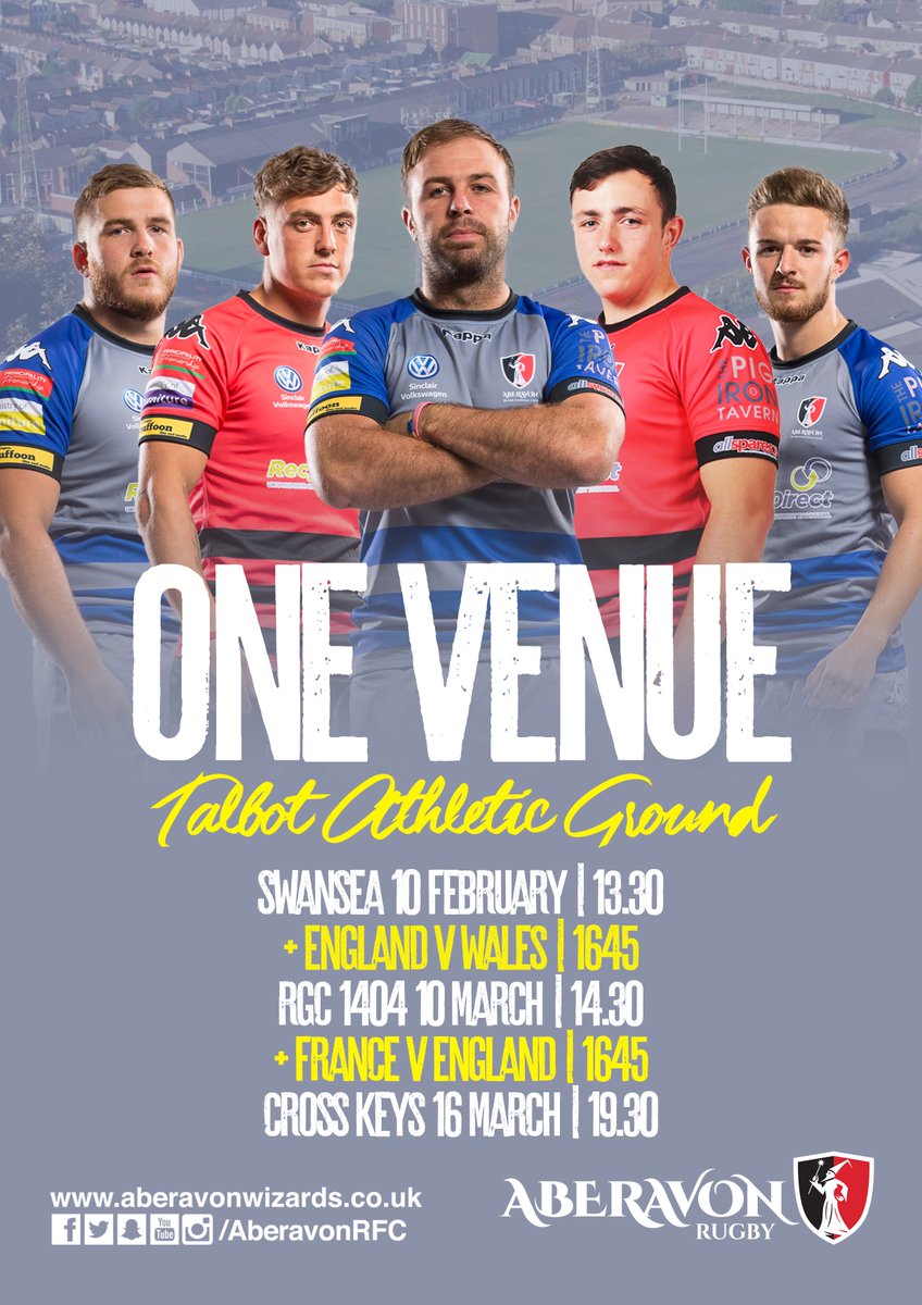 AberavonRugby's tweet photo. ๐๐บ๐ | ONE VENUE #JoinUs
Enjoy your Rugby at Aberavon RFC. Watch Club Rugby and International Rugby at #OneVenue
#ChooseAberavon
#BeAberavon https://t.co/6I5G7JQYhv