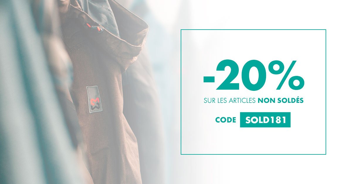 MODYF_France's tweet photo. Profitez de 20% de réduction sur tous les produits non soldés avec le code SOLD181 😀
➡️https://t.co/2zdsJAj6lM https://t.co/7hVEnnIqLW