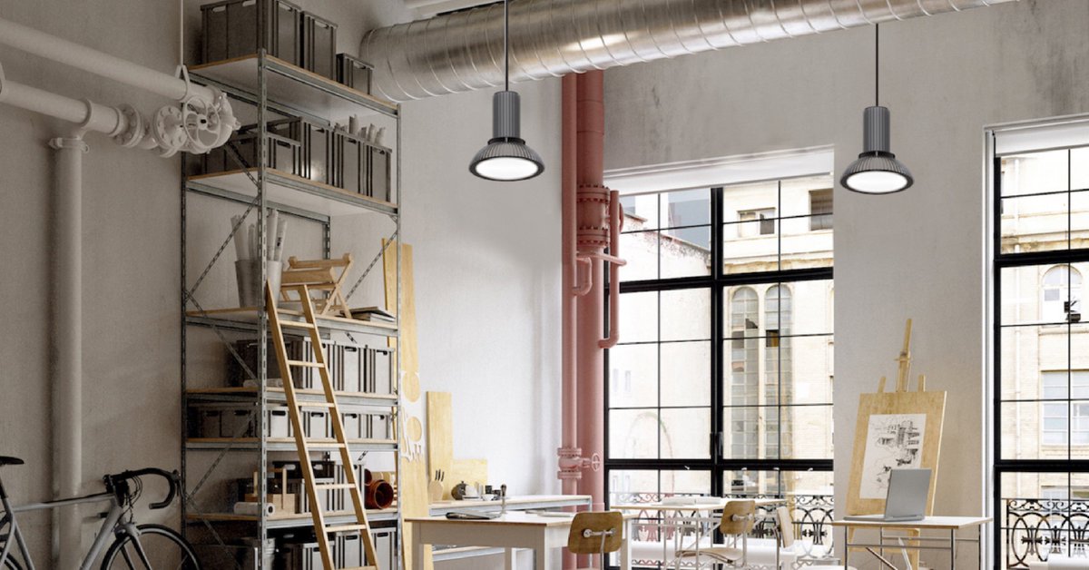SoleraCorp's tweet photo. AOR-HB is a modern merging of pendant and high bay. It combines the elegance of a decorative pendant and the power of a high bay. Made of heavy duty extruded to stand the test of time. #architecturallighting #customsolutions #soleracorp https://t.co/cRUBstIgJD