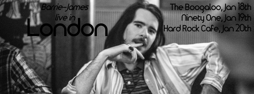 Tag your friends in LONDON and let them know <a href="/NightmareBjo/">Barrie-JamesOFFICIAL</a> will be there! 
Photo by <a href="/KeeganAllen/">Keegan Allen</a> #gigsinlondon #barriejamesoneill