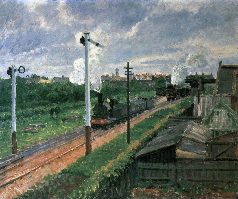 Chiswick Timeline mural - artworks chiswicktimeline.org #Pissarro #Chiswick <a href="/TorinDouglas/">Torin Douglas</a>. Countdown to unveiling: 28th January, 12.30-3pm #TurnhamGreenTube <a href="/Bedford_Park_RA/">Bedford Park 'Streets & Houses'</a> <a href="/BedfordParkPS/">Bedford Park</a>