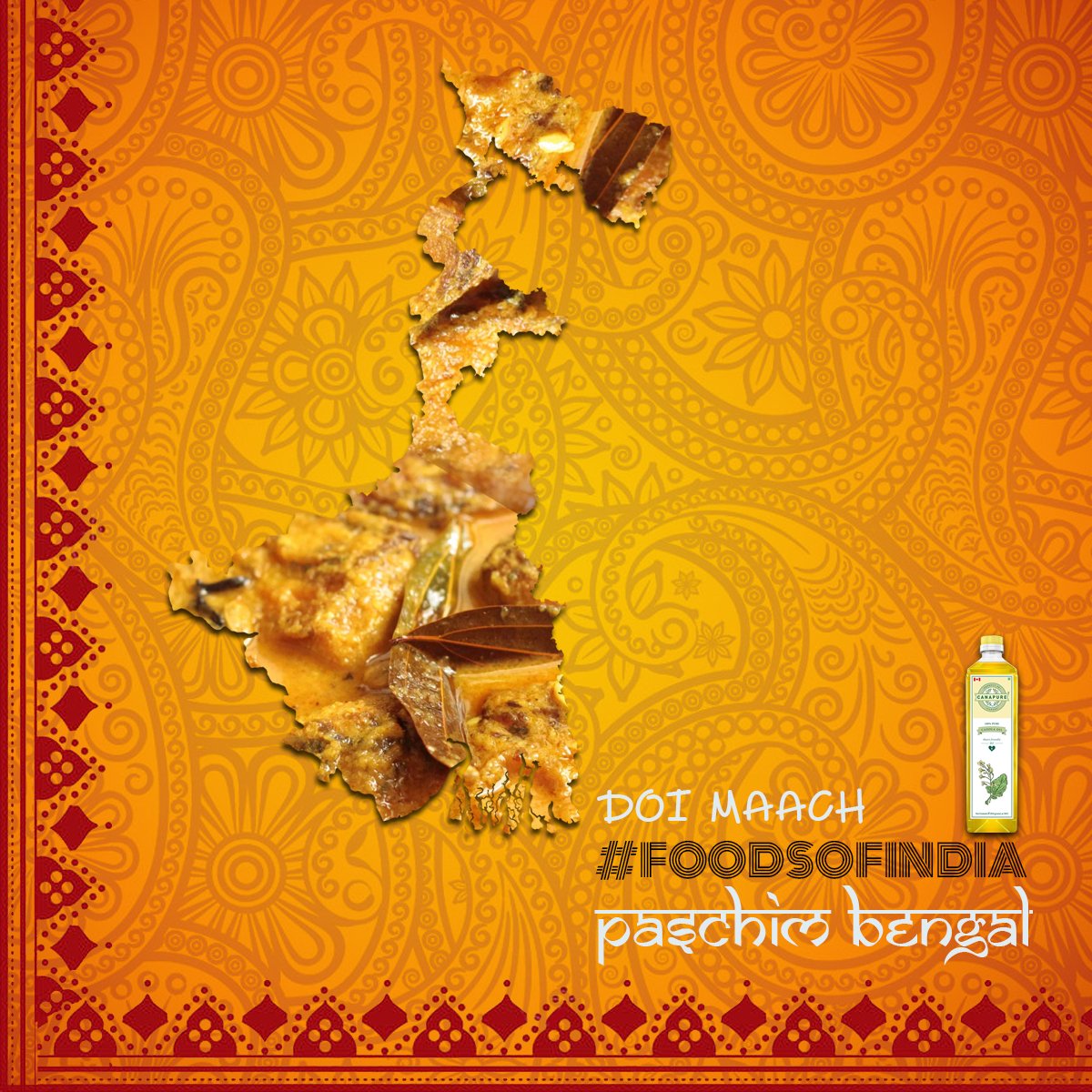 CanapureIndia's tweet photo. #DoiMaach is like heaven on the platter for every Bengali.
Tag that Bengali friend of yours for whom MAACH is life! 😋🐟
#PaschimBengal #FoodsOfIndia https://t.co/srJJHo1fkr
