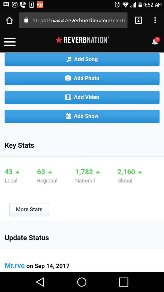 MisterRVE's tweet photo. #NewMusic #NewArtist
https://t.co/yg9sHncvyp
#Movingup ☝👆☝
Yesterday i was at 54
#Chicago
#rappers 
Today im at 43 #local 
#Thanks for the #love
N #Support lets make the #Top10 https://t.co/luQu8kZ2xO