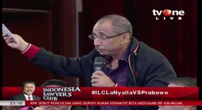 Surat Titipan La Nyalla Di ILC TV One & Bias Bahasa Media 