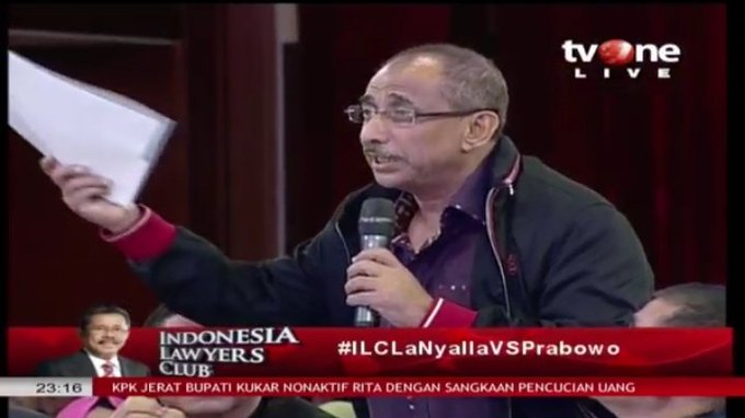 Surat Titipan La Nyalla Di ILC TV One & Bias Bahasa Media 