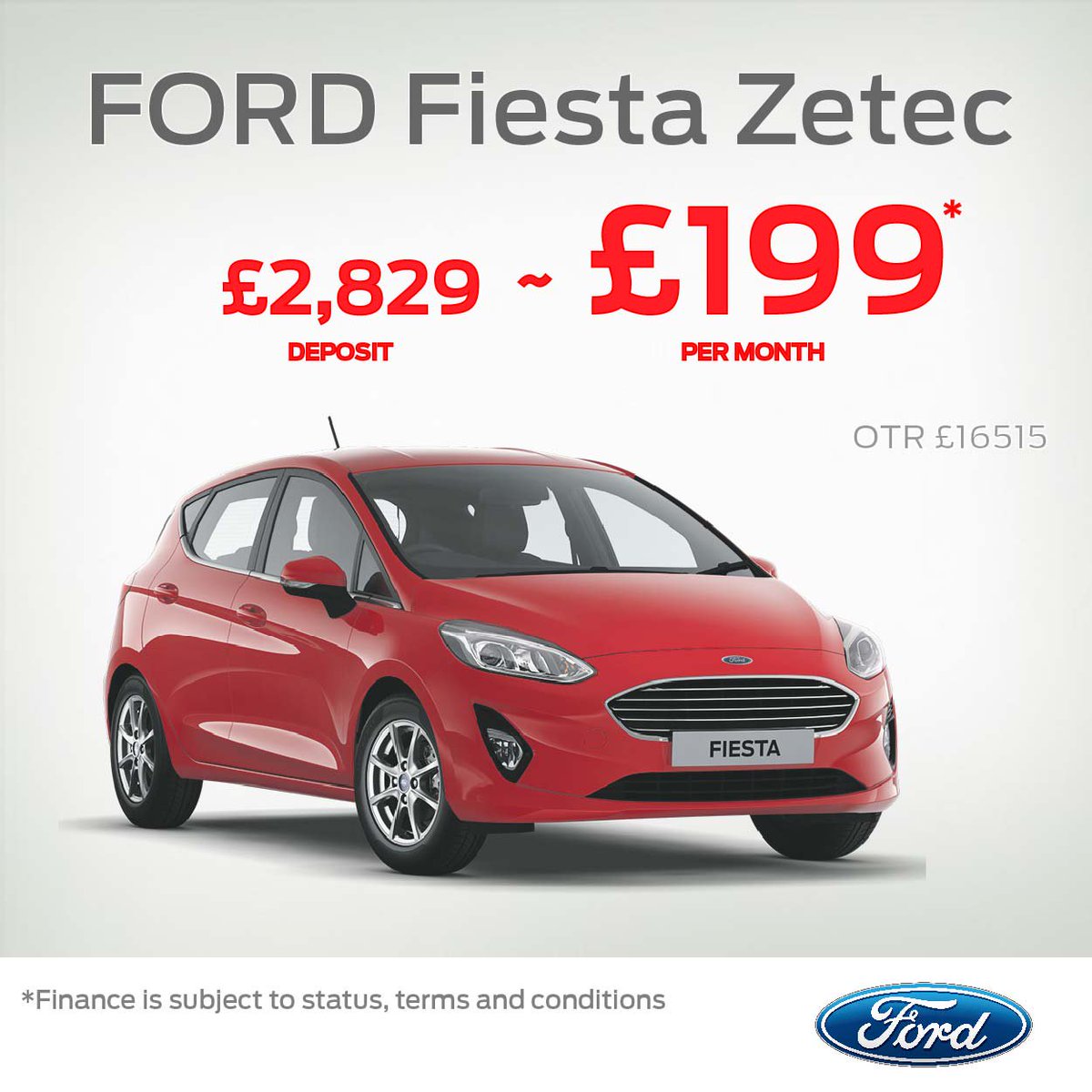 BrakesFord's tweet photo. A brand new Fiesta, with extras! only £199 a month #Ford #forduk #fordfiesta https://t.co/F9IQkoRL0G