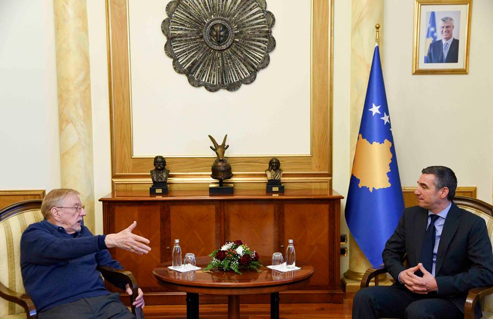 PKoretin's tweet photo. Kryetari i Kuvendit Kadri Veseli priti ne takim Ambasadorin William Walker https://t.co/f14gKn2NZm