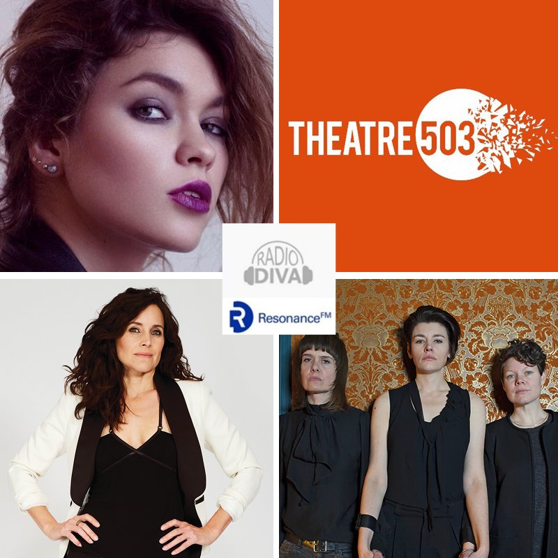 RadioDIVA104_4's tweet photo. Tonight on @RadioDIVA104_4 🎶 Presenters @heatherpeace &amp; @rosiewilby are joined by singer @KeeanaKee, storyteller @LaylaMcCay, cast and crew of play #HerNotHim showing at @theatre503, and the women behind @newartprojects Threesome 🎨 Plus, @RachelShelley &amp; @Jonathan_Phang 💕 https://t.co/mSOWXNNbqu