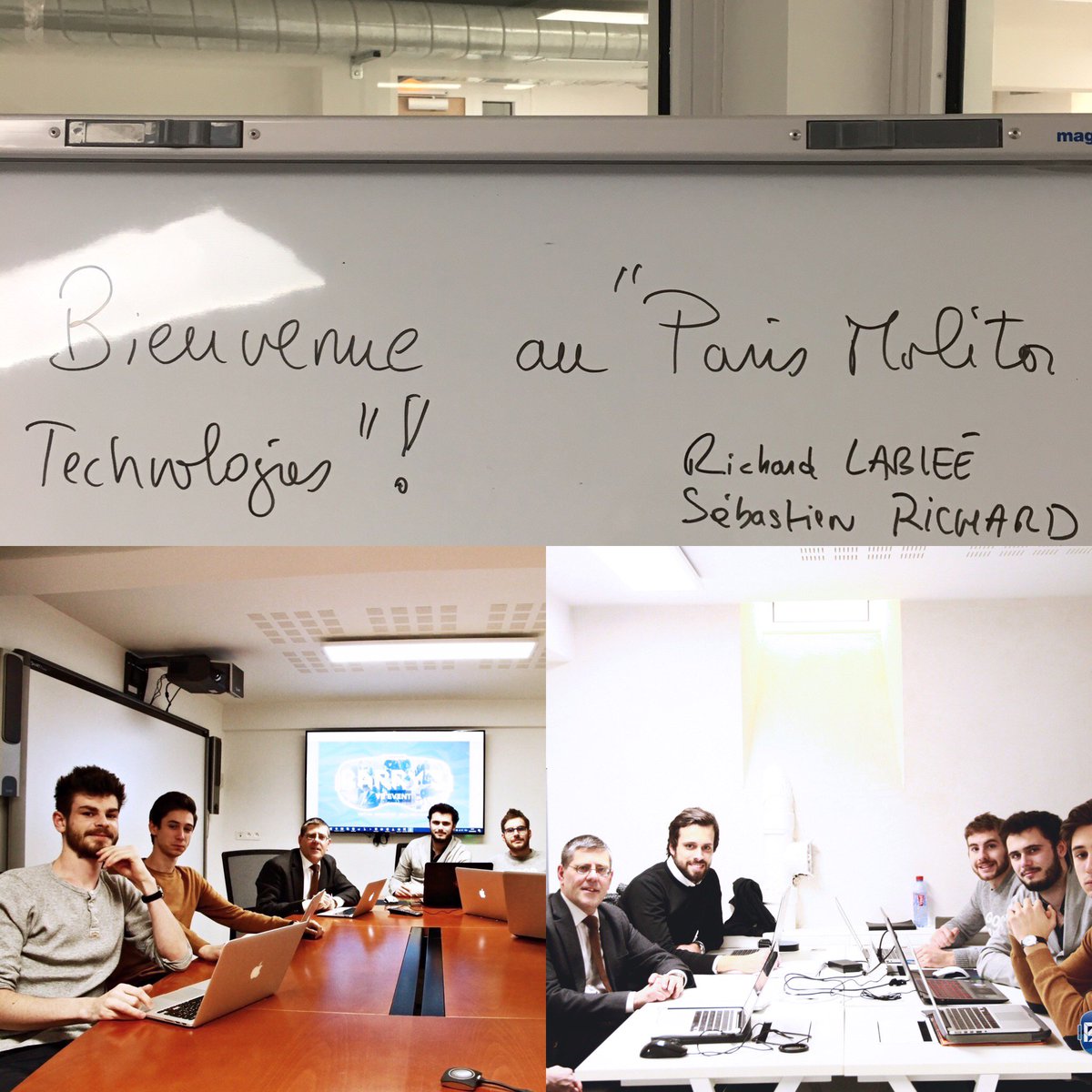 First day at "Paris Molitor Technologies" for the team ! #Goodday #firstday #startup #startuplife #barrysVRevent #VR