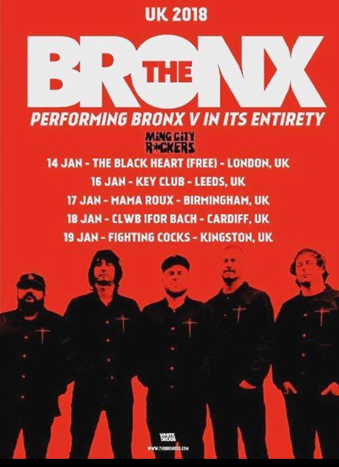 Ming City Rockers (@mingcityrockers) on Twitter photo These are our last few dates with <a href="/the_bronx/">Rumble_in_the_bronx</a>, don’t miss out xx #thebronx #mingcityrockers These are our last few dates with <a href="/the_bronx/">Rumble_in_the_bronx</a>, don’t miss out xx #thebronx #mingcityrockers
