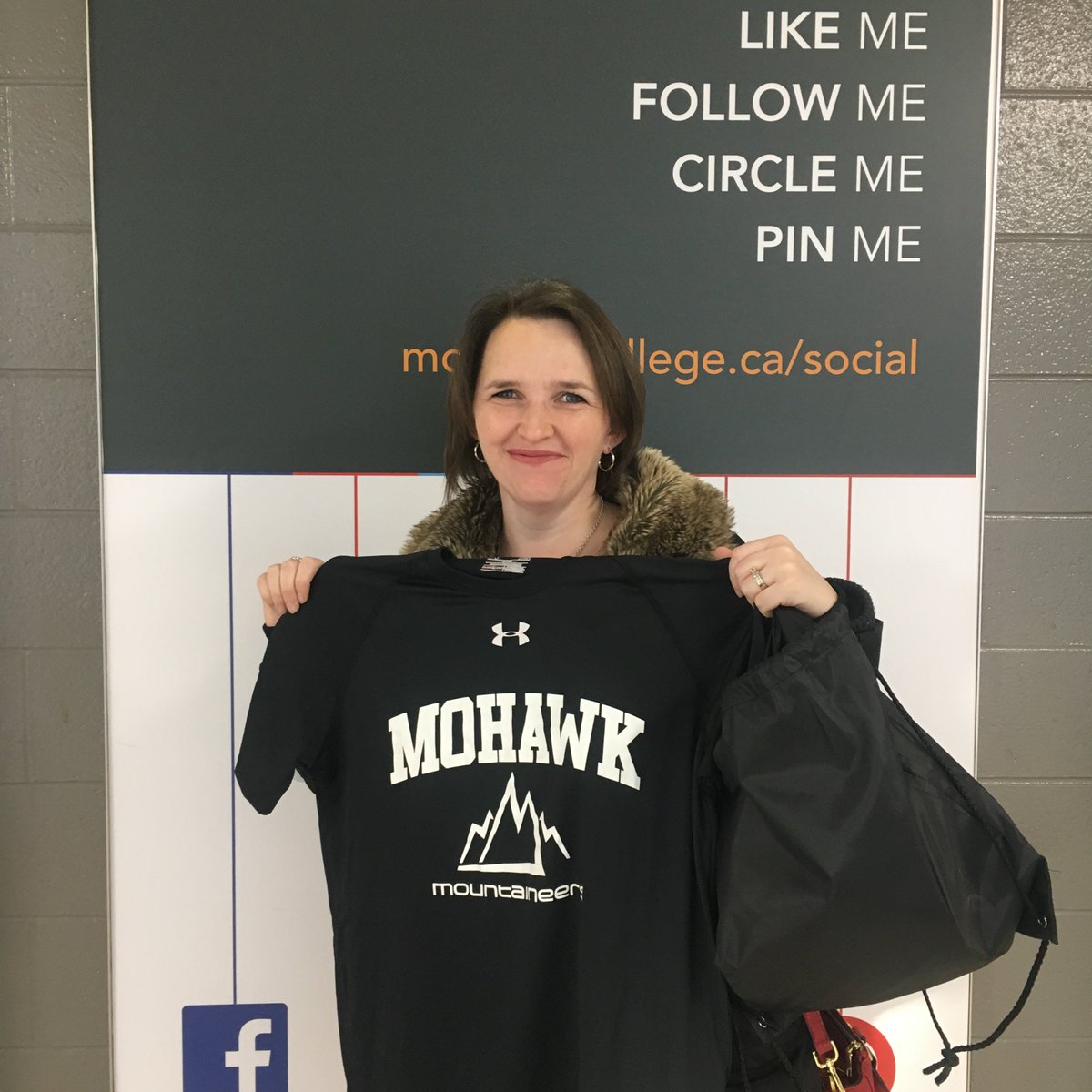 MohawkCollege's tweet photo. Congratulations to Melissa, winner of one of our #DayOneFun prize packs! We'll be choosing our grand prize winner this afternoon so make sure you're sharing your Day One Fun with us! https://t.co/M0DotdFnZP
