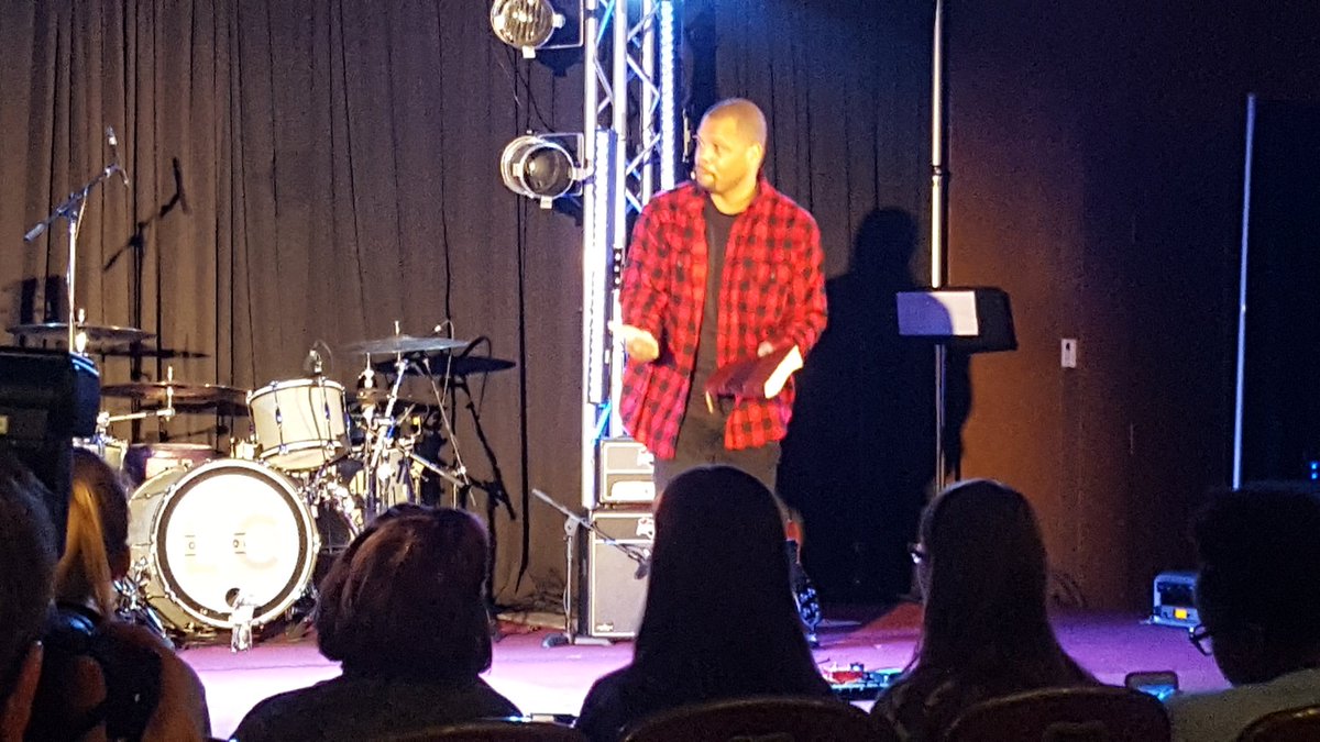 CJNeal24's tweet photo. "You will either be a prisoner of your past, or a pioneer of your future." @LaMorrisKai Thanks for unleashing the Truth at #Crufb this wknd! https://t.co/8ZR4FiTKd7