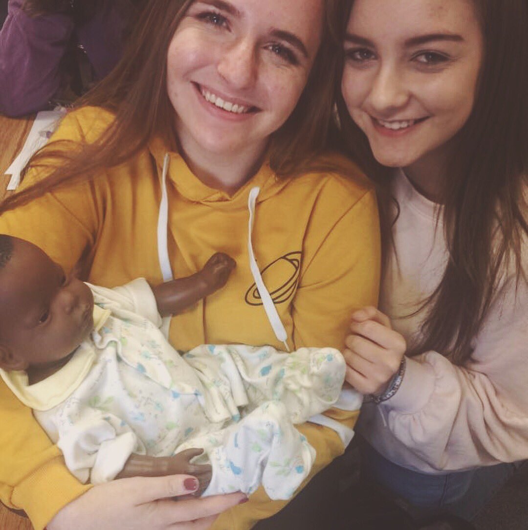 When you get the babies out during class... #parentingandchilddevelopment
