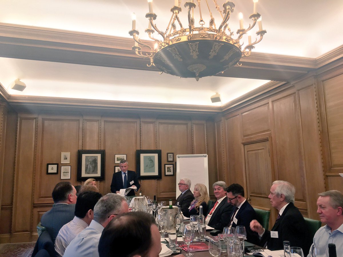RobertMulligan5's tweet photo. A great lunch today with @PitmansLawyers “I can’t impress upon you how positive things will be in the property market in the coming years post Brexit.” - Savvas Savouri https://t.co/WvzAL1pxgo