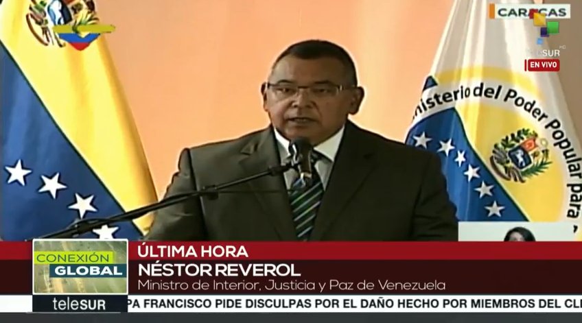 #ENVIVO 🔴 | <a href="/NestorReverol/">Néstor Luis Reverol</a>: Detectamos transferencias del exterior para financiar a la célula terrorista desmantelada este lunes bit.ly/teleSUR
