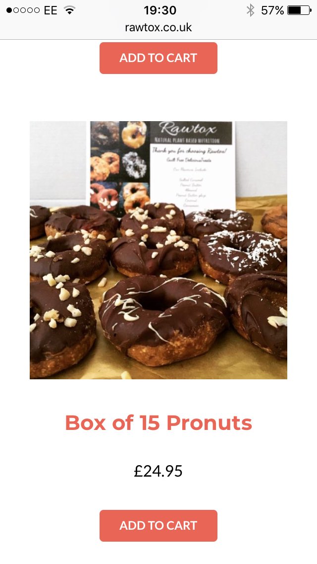 We now offer larger boxes of 15 Pronuts to always have you stocked up 🍩 rawtox.co.uk