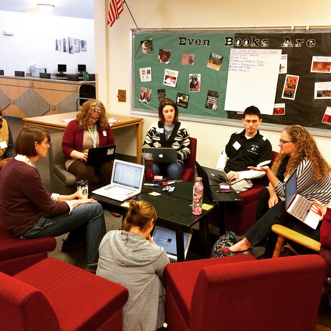 Raymore-Peculiar middle school #educators are killing it at #mecachallenge! #education #innovation #startupkc #designthinking #rethink