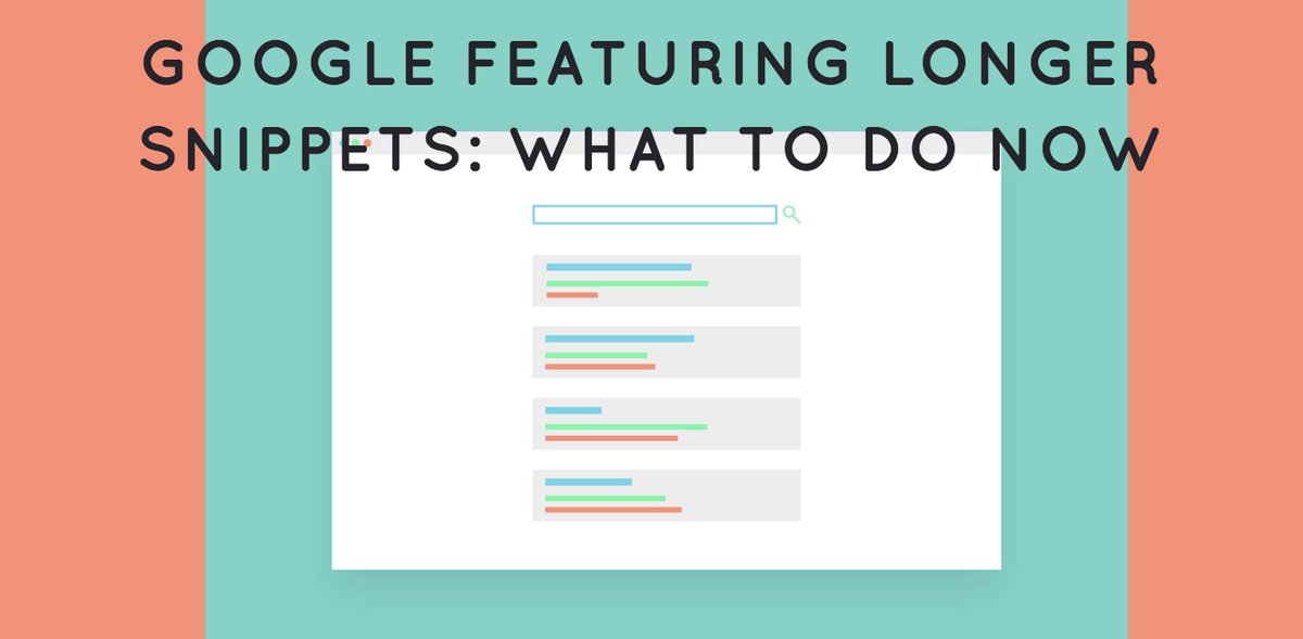 semrush's tweet image. Google recently announced that longer snippets in search results, or meta descriptions, were going to be displayed. What does this change mean? And might this impact your SEO strategy? Read here to find out! ➡️ searchenginejournal.com/google-longer-… @sejournal