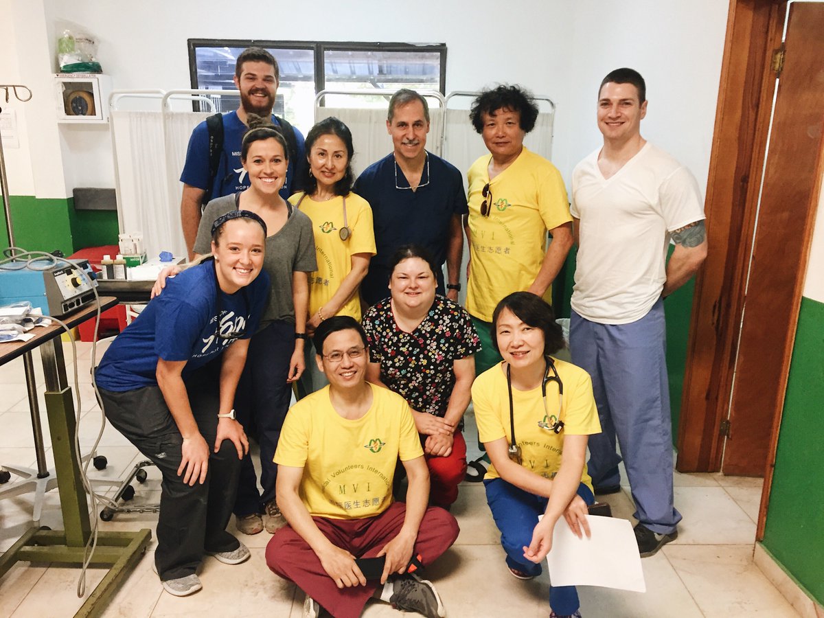 mohcaribbean's tweet image. We are praising God for the outpatient surgical team serving at the clinic this week from Medical Volunteers International! This is the first full surgical team here since the earthquake. What a blessing they are!