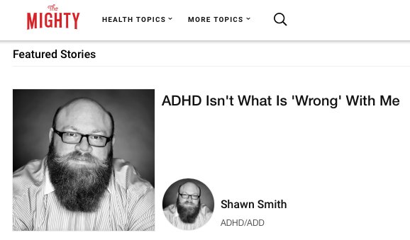 dontdismyabilit's tweet image. I am very excited to be an official contributor at @TheMightySite! Check out my first feature on #Neurodiversity #ADHD #StartupIcon #TheMighty #ddmacs themighty.com/2018/01/succee…