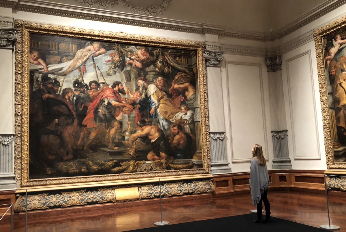 SeekingsMichele's tweet photo. SPIRE on the road to see the colossal works by Peter Paul Rubens @theringling with @libbyhendren #rubens #ringlingmuseum #museumstandards #artinSPIREs https://t.co/Yz3r59nkH2